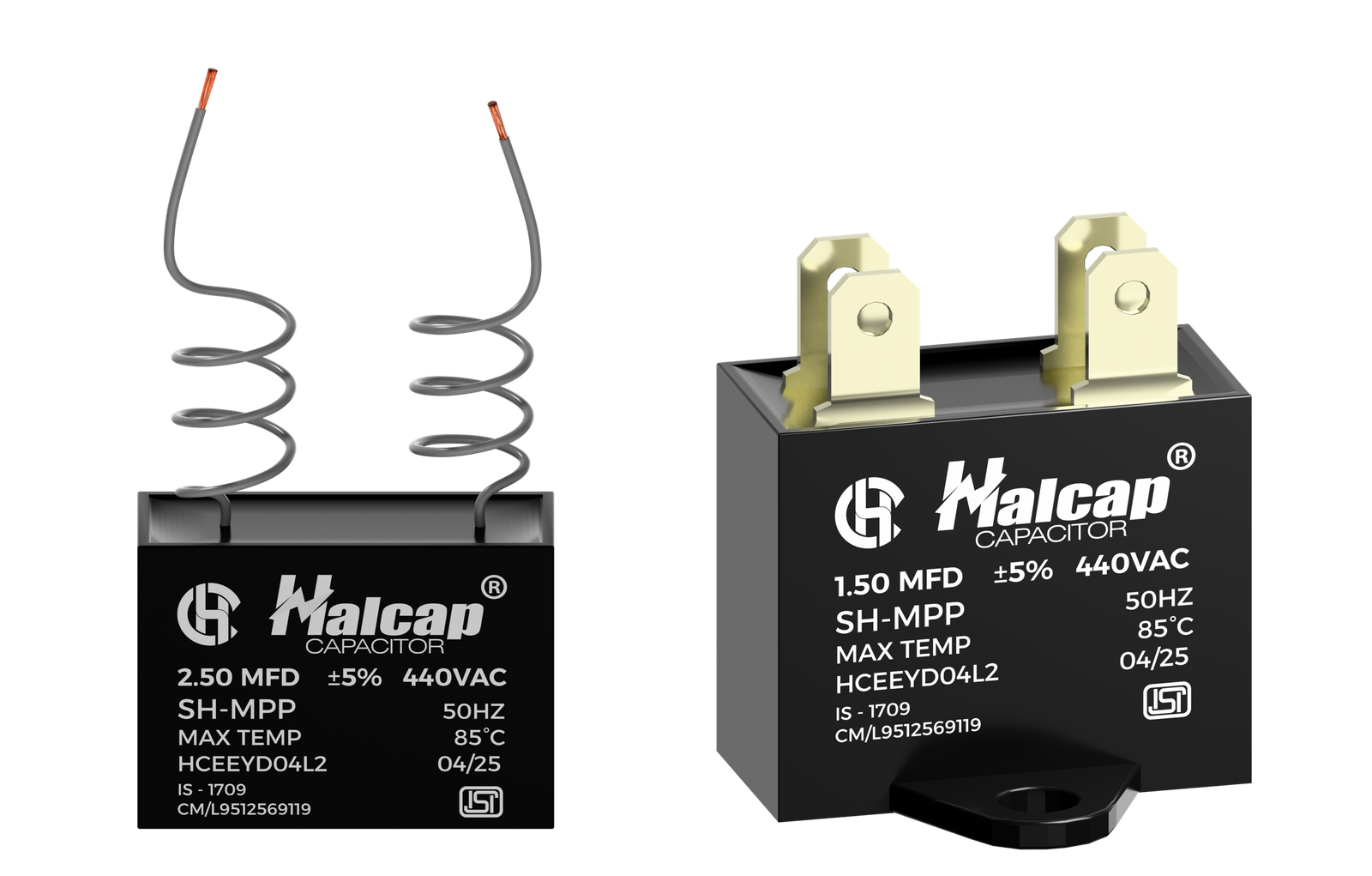Fan Capacitors Dry / Oil