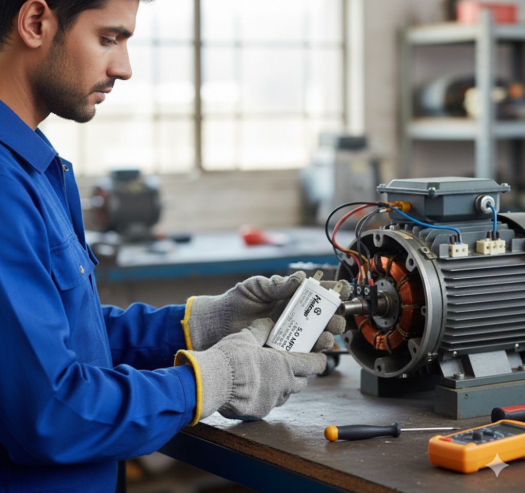 Single Phase Motor Capacitor